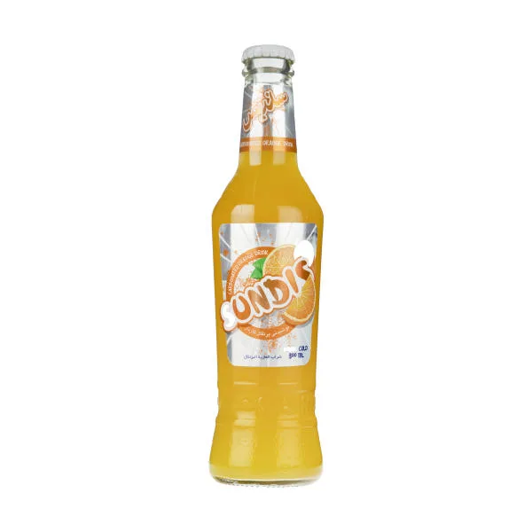 نوشیدنی شیشه پرتغال